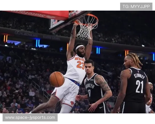 尼克斯54分狂胜篮网创队史最大净胜分纪录，同城德比一边倒